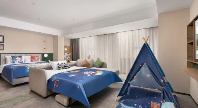 Люкс Hampton Apartments by Hilton Guangzhou Binjiang Middle Road Tianzi Wharf