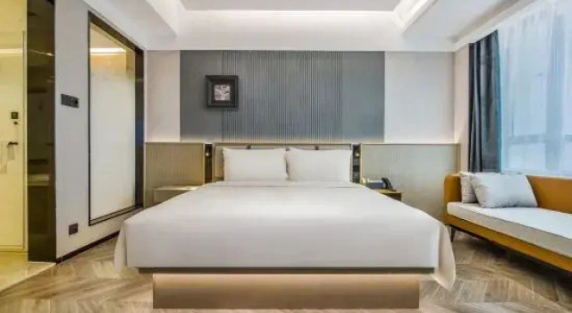 Люкс с 2 комнатами с видом на улицу Atour S Hotel Taikoo Warehouse, the Pearl River, Guangzhou