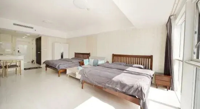 Люкс Dalian Xinghai Micro Lan Xiaozhu Apartment