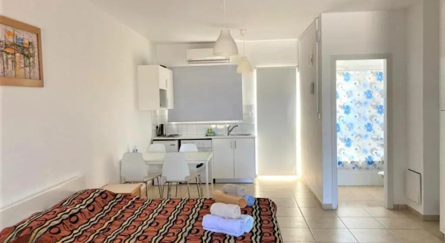 Студия Цокольный этаж Ariadne Apartments