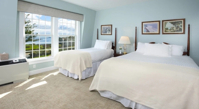 Трёхместный номер Deluxe с видом на океан Black Point Inn