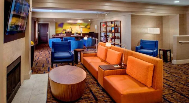 Кровать в общем номере Sonesta Select Boston Danvers
