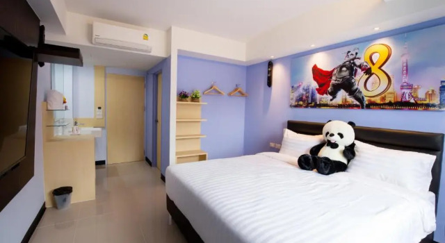 Двухместный номер Deluxe Lucky panda Hotel