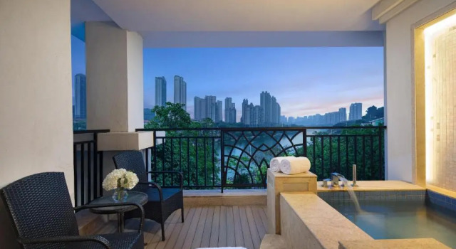 Deluxe Doppel Zimmer mit Bergblick C&D Hotel Putian
