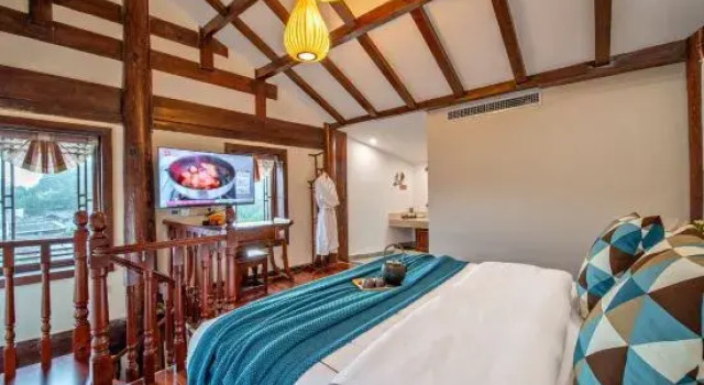 Люкс Дуплекс Lijiang Manting·Xingyu Nayue Bay Internet celebrity travel photography and viewing holiday homestay