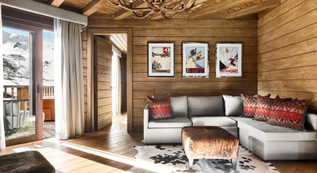 Люкс с видом на горы El Lodge, Ski & Spa