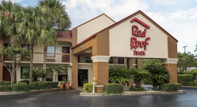 Кровать в общем номере Red Roof Inn Kingsland