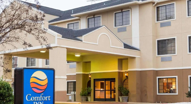Кровать в общем номере Comfort Inn Shreveport I-49