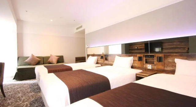 Трёхместный номер Deluxe Quintessa Hotel Sapporo