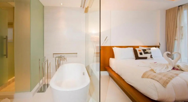 Номер Deluxe Panu Luxury Beachfront Apartments