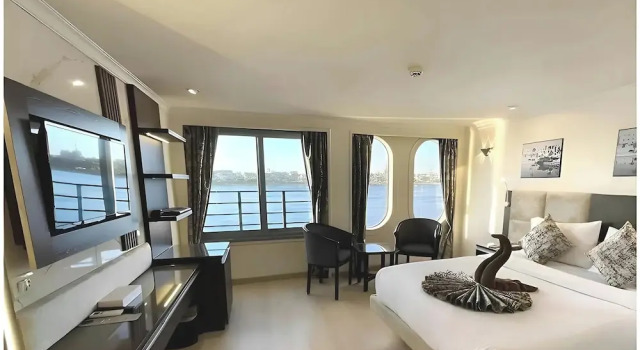Номер Deluxe Nile Cruise Elegance Every Wednesday from Aswan 3 nights and every Saturday from Luxor 4 nights