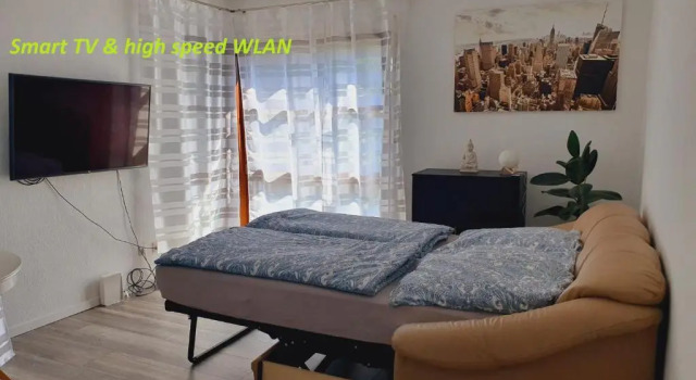 Studio City Apartment, privat 2 Personen, 27qm, high Sp WLAN,, Rezervasyon Daire Born Paderborn