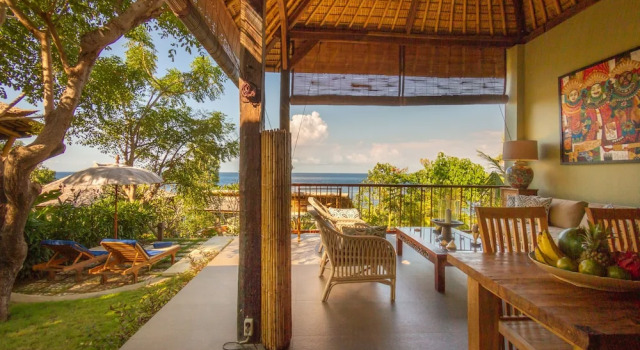 Номер Standard с 2 комнатами с видом на море Aquamarine Beach Villas
