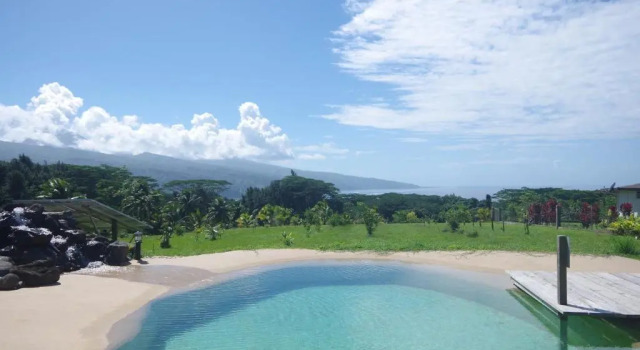 Vai Iti Lodge, Boek Bed and Breakfast Hotels in Tahiti met parkeren, Parkeren