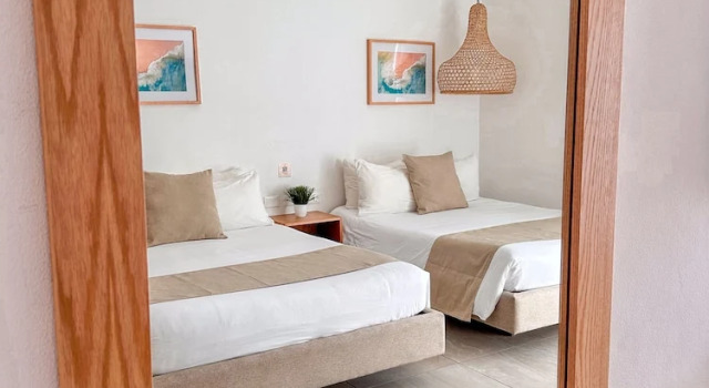 Четырёхместный номер Premium с балконом Terrasse Hotel Playa del Carmen