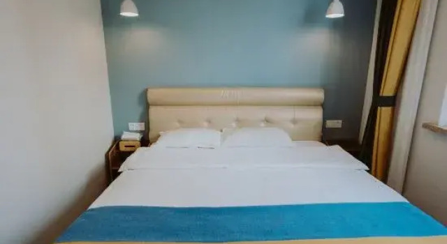 Кровать в общем номере Fengcheng Fengyu Residence