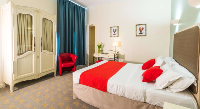 Двухместный номер Standard Best Western Hôtel de France