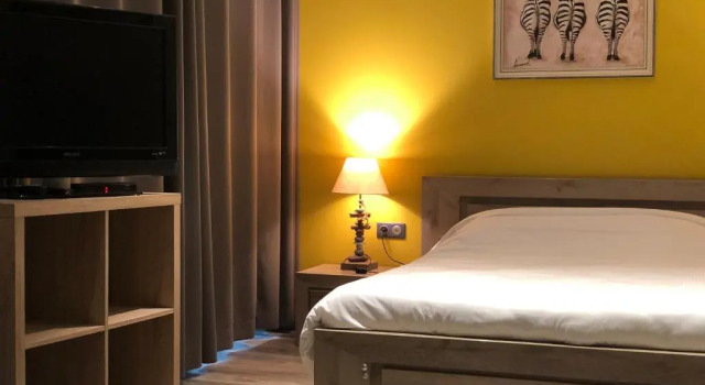Номер Deluxe Hotel de lAbbaye à Cluny