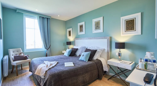 Номер Superior Les Villas dArromanches, Teritoria
