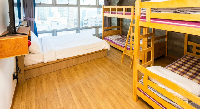 Семейный номер Standard Busan Popcorn Hostel