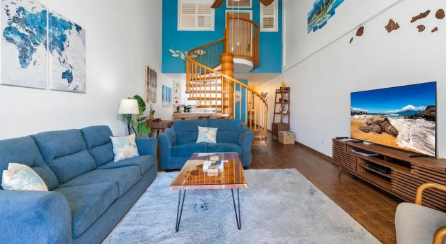 Kamaole Sands 7-405 - Stunning Renovation, Large Lanai, Ocean Views, Split AC!, Забронировать Апартаменты/квартира Уэйлея Мауи
