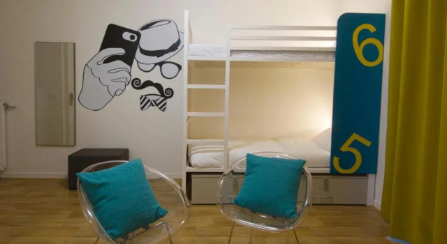 Четырёхместный номер Отель Lodge In Paris 13