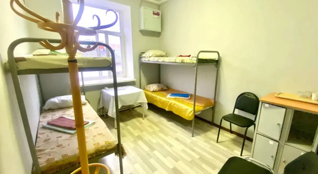Кровать в общем номере Отель Парк