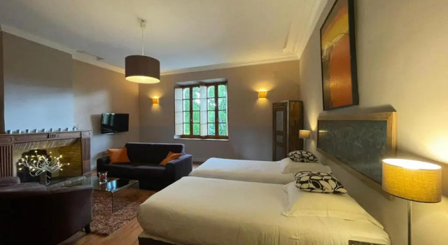 Одноместный полулюкс Logis Hôtel Château De Palaja