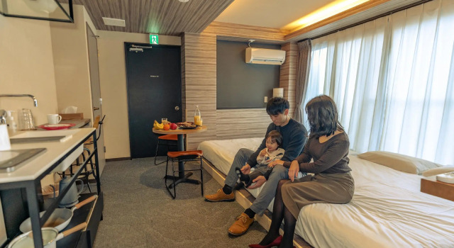 Четырёхместный номер Superior LINNAS Kanazawa