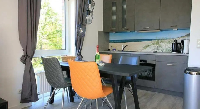 Апартаменты Ferienwohnung-9-im-Appartementhaus-Seeadler-Duhnen-mit-Strandkorb