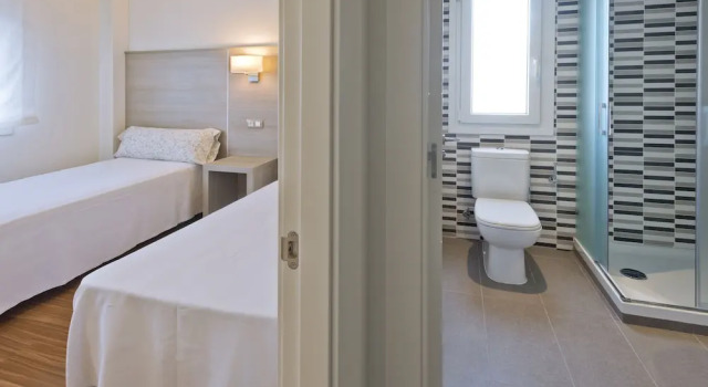 Апартаменты с 2 комнатами с балконом Apartamentos Norte 14