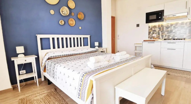 Трёхместный номер Standard с балконом и с видом на море B&B MiraValle Agrigento