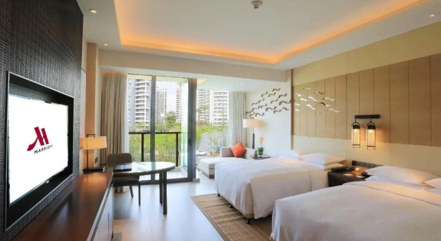 Номер Standard с балконом и с видом на сад Marriott Resort Xiangshui Bay