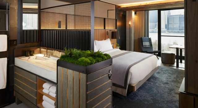 1 Hotel Brooklyn Bridge, Забронировать Отель Отели Бруклина 5 звезд, рядом с Церковь Св. Анны и Святой Троицы, 5*