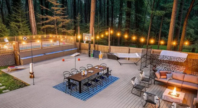 Коттедж ATL Patio Paradise Pool Hottub Theater Gmrm B-ball
