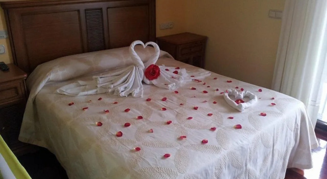 Номер Superior с балконом и с видом на сад Hotel Liñares