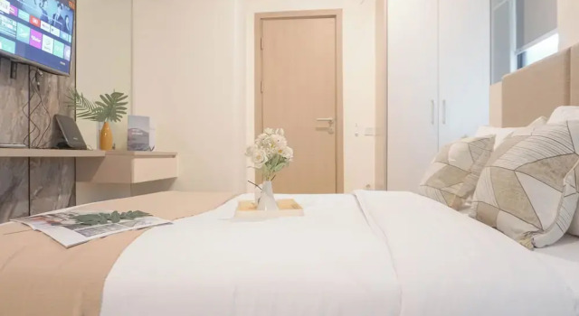 Homey And Minimalist Studio Apartment Meikarta