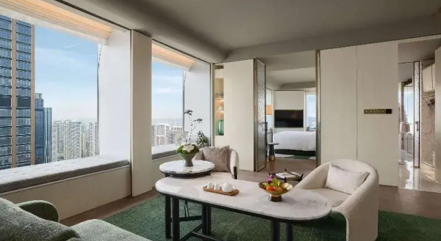 Люкс с видом на залив Fairmont Xiamen