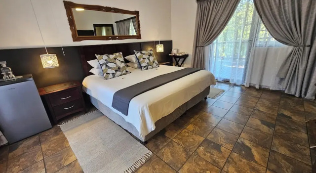 Двухместный номер Deluxe c 1 комнатой с балконом и с видом на окрестности Leopard Corner Lodge