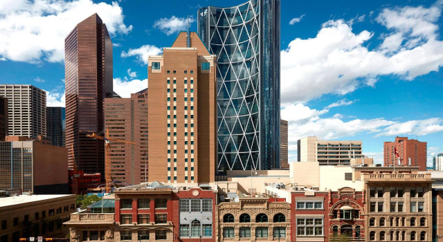Standard Doppel Zimmer mit Stadtblick Calgary Marriott Downtown Hotel