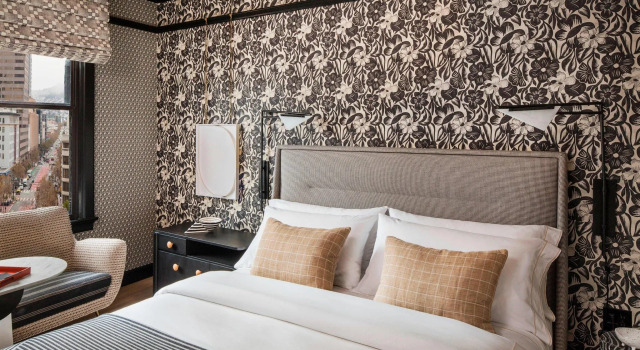 Двухместный номер Premier с видом на город San Francisco Proper Hotel, a Member of Design Hotels