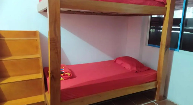 Letto in camerata Hostal Sierra Minca