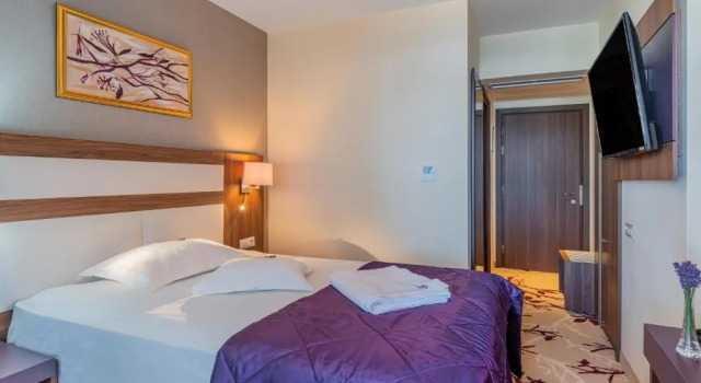 Standardní Jednolůžkový pokoj s balkonem a a výhledem na moře Hotel New Belvedere