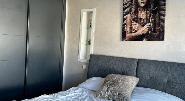 Appartement front de mer avec piscine à Dar Bouazza, Rezervasyon Daire Doukkala-Abda otoparklı oteller, Otopark