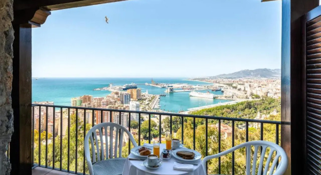 Двухместный номер Standard Parador de Málaga Gibralfaro