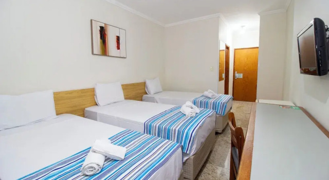 Трёхместный номер Superior Hotel Nacional Inn Ribeirão Preto