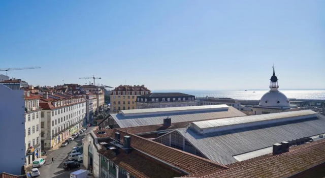 Апартаменты Deluxe c 1 комнатой с видом на реку Lisbon Five Stars Apartments 8 Building