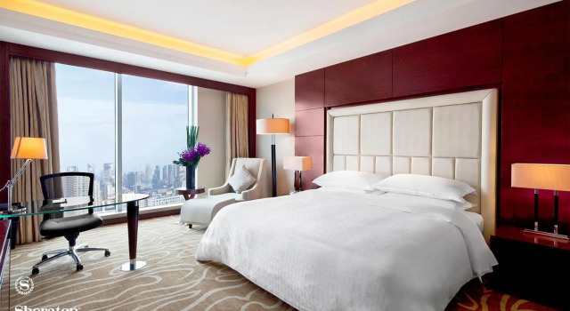 Двухместный клубный номер Executive Sheraton Shanghai Hongkou Hotel