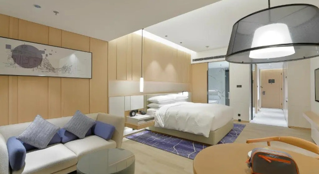 Двухместный номер Deluxe с видом на город Courtyard by Marriott Xiamen