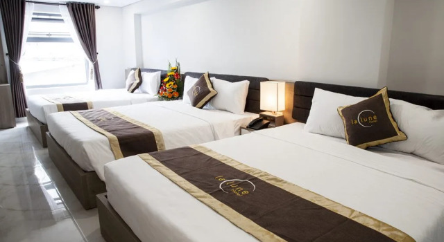 Трёхместный номер Deluxe с видом на город Hồng Phúc 4 Hotel